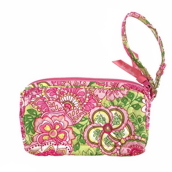 NWOT VERA BRADLEY Small Pink Wristlet—Petal Pink - Picture 4 of 7